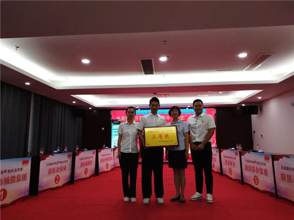 昌南新區(qū)、城投集團 開展慶祝建黨100周年“四史”知識競賽活動